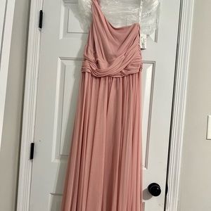 David’s bridal Bridesmaid dress . Color BALET